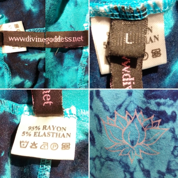 Divine Goddess Yoga Pants w/Padded Knees - Picture 7 of 8